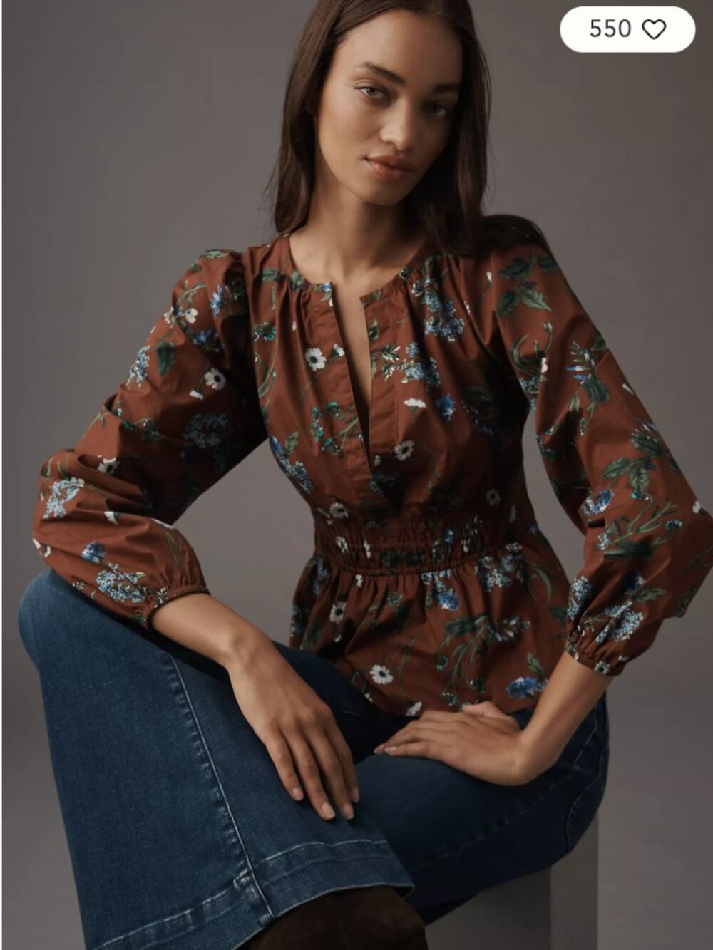 Anthropologie The Somerset Blouse: Long-Sleeve Edition